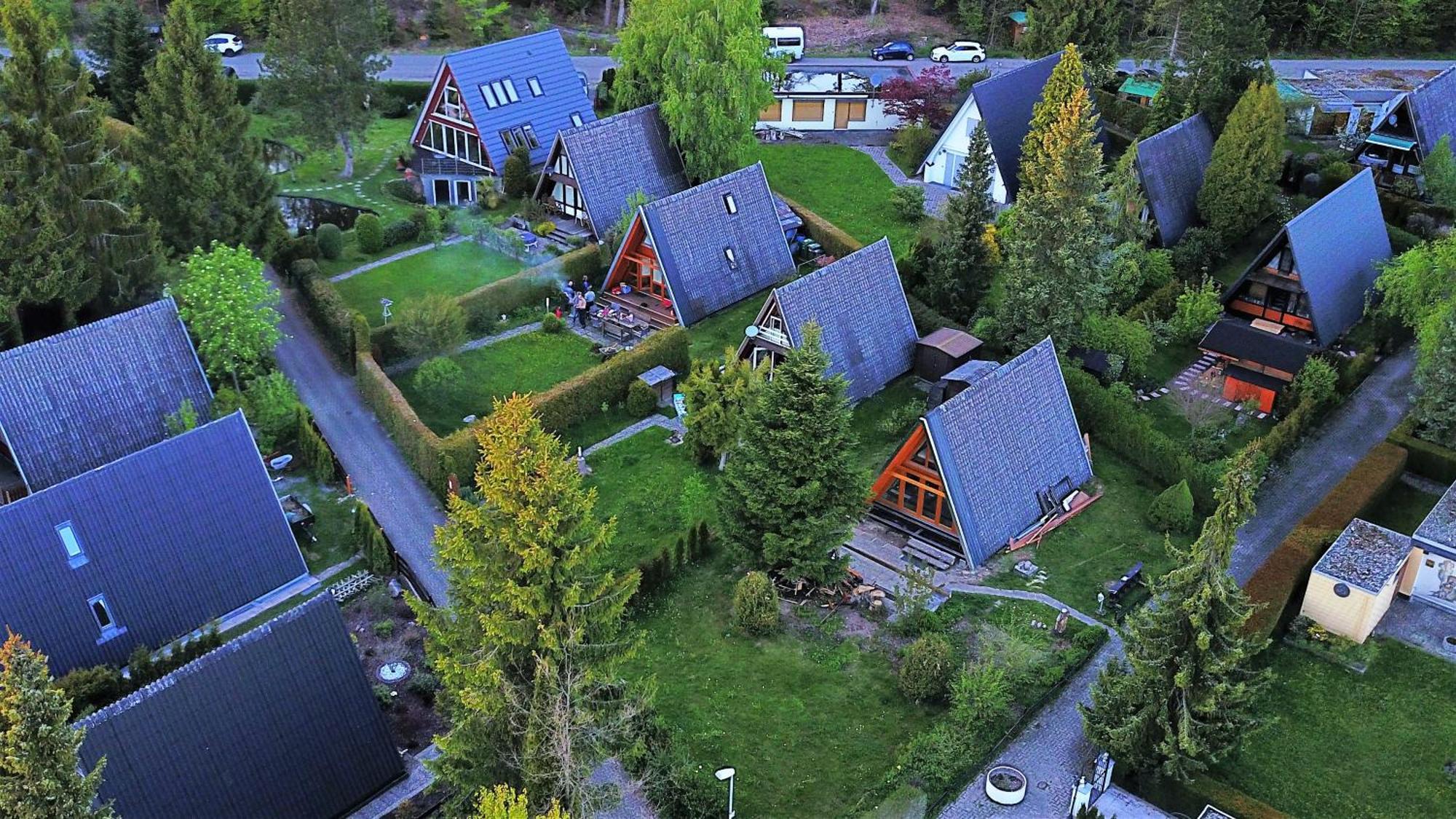 Nurdachhaus Ferienpark Schellbron Schellbronn Exterior foto